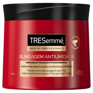 Máscara TRESemmé Blindagem Antiumidade 400 g – Antifrizz Proteção Profunda