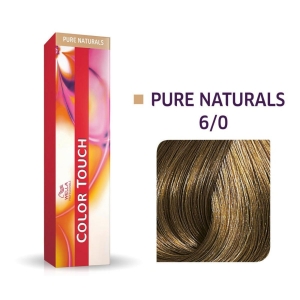Tonalizante Color Touch Pure Naturals 6/0 Louro Escuro Wella