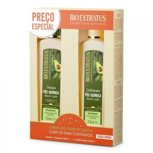 Kit Bio Extratus Pós Química Shampoo + Condicionador 250ml