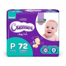 Cremer Magic Care Hiper P – Fralda Descartável Infantil, 72 Unidades
