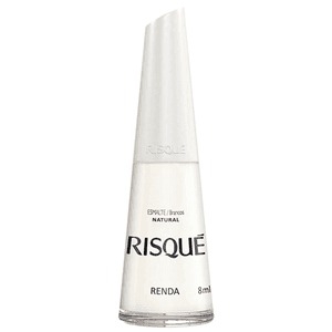 Esmalte Risqué Renda Natural Cremoso 8ml – Delicadeza e Elegância