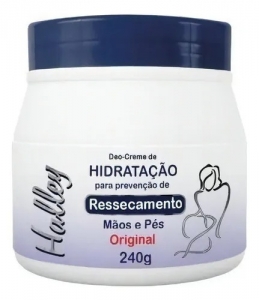 Halley Creme Hidratante Original Mãos e Pés 240g