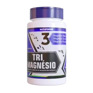 Tri Magnésio 60 cápsulas – Suporte Completo para Energia, Sono e Relaxamento