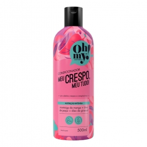 Oh My Condicionador Crespo 500ml – Hidratação Definidora e Nutritiva