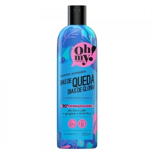 Shampoo Oh My Antiqueda Dias de Queda 300ml – Fortalecimento e Controle da Queda