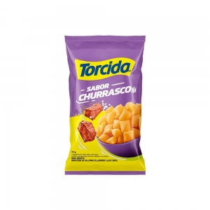 Torcida Churrasco 35 g – Sabor Defumado em Cada Crocante