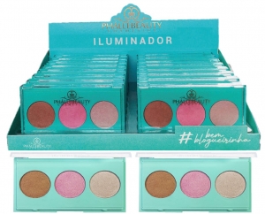 Paleta Iluminadora Phállebeauty PH0319 – Caixa com 16 unidades de 12 g