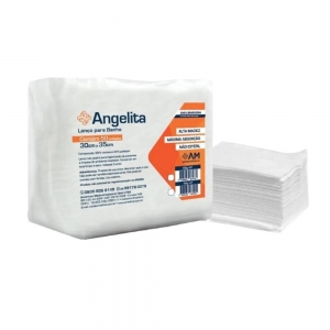Lenço para Banho Angelita 30×35 cm (50 un)