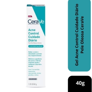 Gel Acne Control Cuidado Diário Pele Oleosa CeraVe 40 g