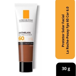Protetor Solar Bloqueador La Roche-Posay Fps 60 Cor 6.0 30g