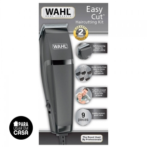 Wahl Easy Cut Black – Máquina de Corte Compacta e Eficiente 110 V