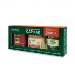 Bio Extratus Kit Cronograma Capilar Desvita 730g
