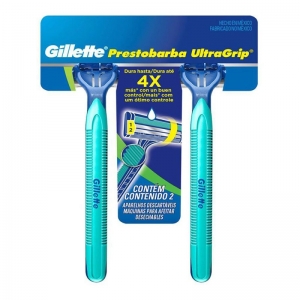 Gillette UltraGrip Aparelho de Barbear com Cabeça Móvel