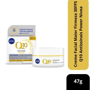 Creme Facial Maior Firmeza 30FPS Q10 Antissinais Power Nivea