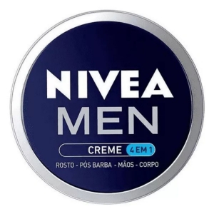 Creme Para Corpo E Mãos Nivea Men Creme 4 Em 1 En Lata 75g