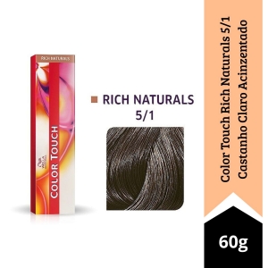 Color Touch Rich Naturals 5/1 Castanho Claro Acinzentado