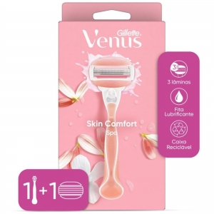 Gillete Venus Skin Comfort Spa Com 1 Aparelho + 1 Cartucho