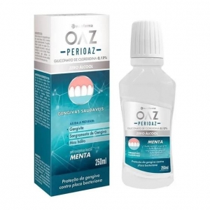Sorriso Saudável – Antisséptico Bucal OAZ Perioaz 250ml