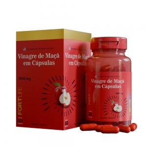 Vinagre de Maçã 60 Cápsulas – Detox e Bem-Estar Natural