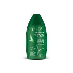 Óleo Corporal Muriel Pistache com Colágeno 100ml Hidratante e Nutritivo