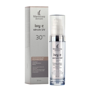 Protetor Solar Rejuvenescedor Facial Ivy C Uv Serum Fps 30
