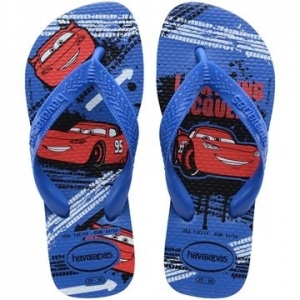 Sandália Havaianas Kids Cars Azul Estrela 27/28