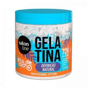 Gelatina Salon Line #TodeCacho Definição Natural