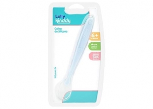 Lolly Colher de Silicone Tamanho M (6‑12 m) – 1 Unidade