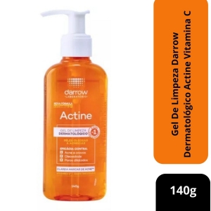 Gel De Limpeza Darrow Dermatológico Actine Vitamina C 140g