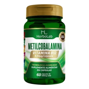 Vitamina B12 (Metilcobalamina) 60 Caps -