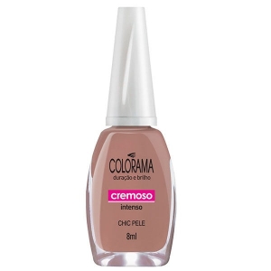 Esmalte Colorama Chic Pele Cremoso 8ml – Nude Elegante e Versátil
