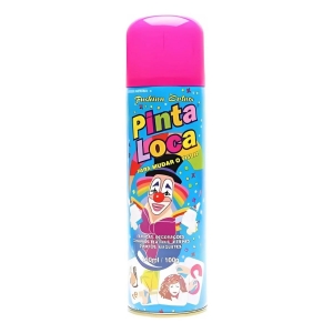 Pinta Loca Tinta Spray de Cor Rosa Fashion Colors 150ml