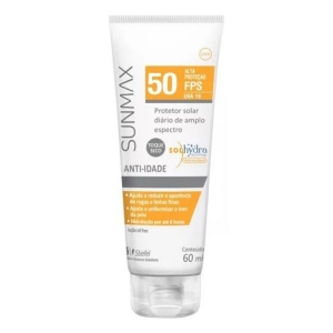 Protetor Solar Sunmax Seca Anti-idade Pele Normal Fps50 60ml