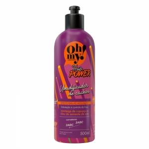 Haskell Oh My Hair Power Creme Umidificador de Cachos 500g