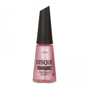Esmalte Risqué ManiCores Não Esquece do Gritti 8ml – Cor Vibrante e Cheia de Atitude