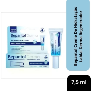 Bepantol Creme De Hidratação Labial Derma Regenerador 7,5ml