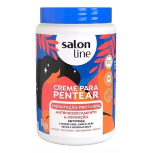 Creme Para Pentear Hidratação Profunda Salon Line 1Kg