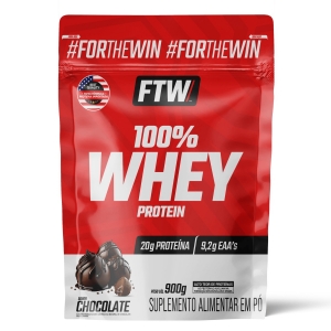 Whey 100% Chocolate 900g Refil – FTW