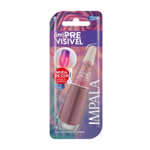 Esmalte Impala (Im)Previsível Glamurosa/Basiquinha 7,5 ml – Duo Color Termossensível