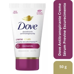 Dove Antitranspirante Creme Sérum Previne Escurecimento 50g