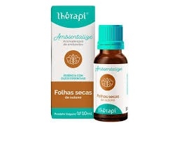 Óleo Essencial Aroma Therapi Folhas Secas 10 ml – Atmosfera Amadeirada com Toque Natural