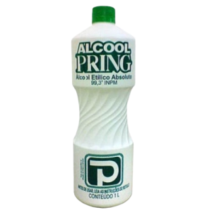 Álcool Etílico Absoluto 99,3% Pring 500ml