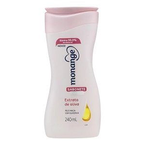 Sabonete Líquido Monange Extrato De Oliva 240 Ml