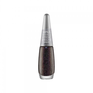 Esmalte Impala Na Mira 3D Glitter Holográfico 7,5ml – Brilho que Hipnotiza