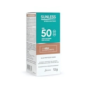 Sunless Protetor Solar Stick Base Média Efeito Matte 12g