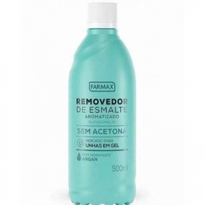 Farmax Removedor de Esmalte Líquido Argan 500ml