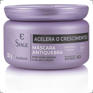 Máscara Capilar Eudora Siàge Acelera O Crescimento 250G