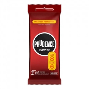 Preservativo Prudence Tradicional Leve 8 Pague 6