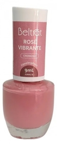 Esmalte Beltrat Rose Vibrante Cremoso 9 ml – Elegância e Cor Intensa
