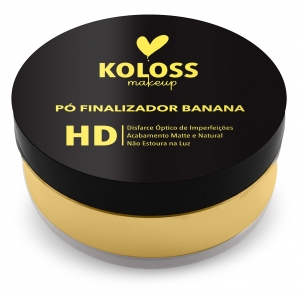 Koloss Banana HD – Pó Facial Matificante e Fixador HD